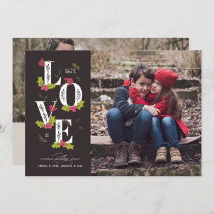 LOVE Cocoa Christmas Holiday Card