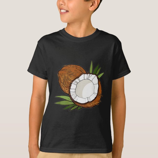 Love Coconut Women Shirt Coconut Lovers For Kids A (Front)