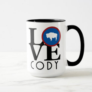 LOVE Cody Wyoming 15oz Mug