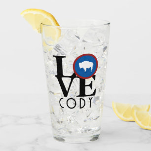LOVE Cody Wyoming Glass