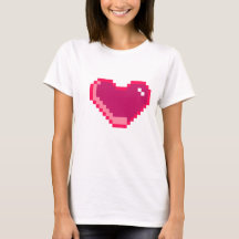 Love coeur design femme t-shirt