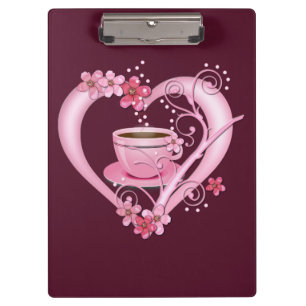 Love Coffee Clipboard