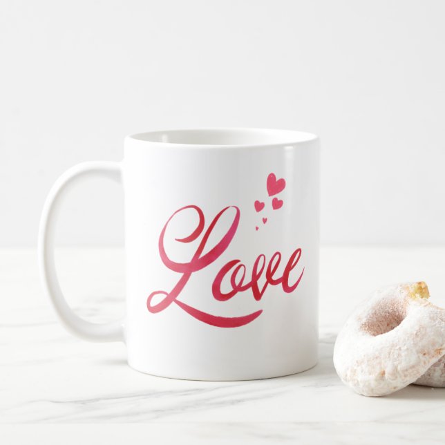 Love Coffee Mug (With Donut)