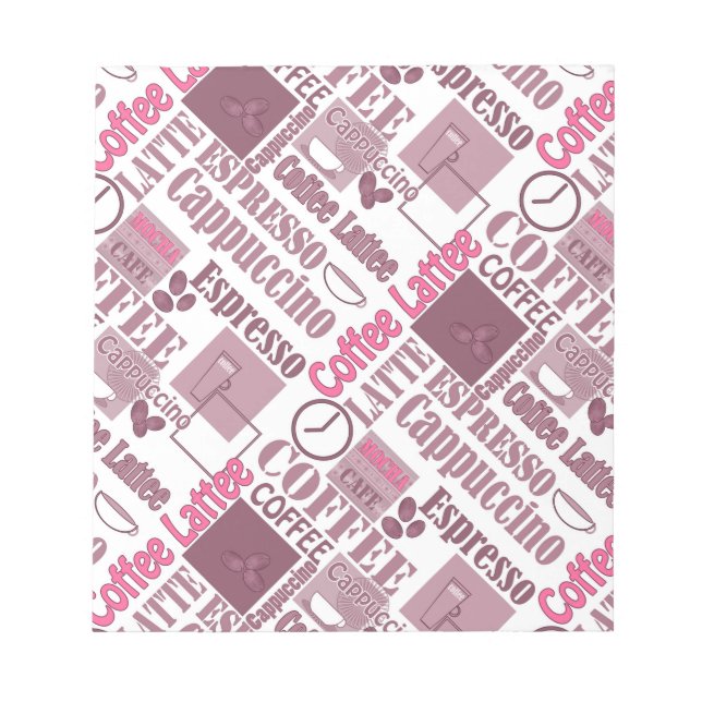 Love coffee notepad (Front)