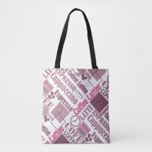 Love coffee tote bag