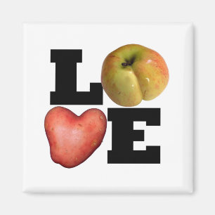 LOVE Collection Heart Potato Magnet