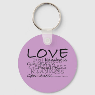Love (Colossians 3) Keychain