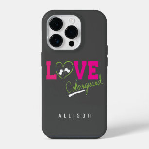 Love Colour Guard Typography iPhone 14 Pro Case