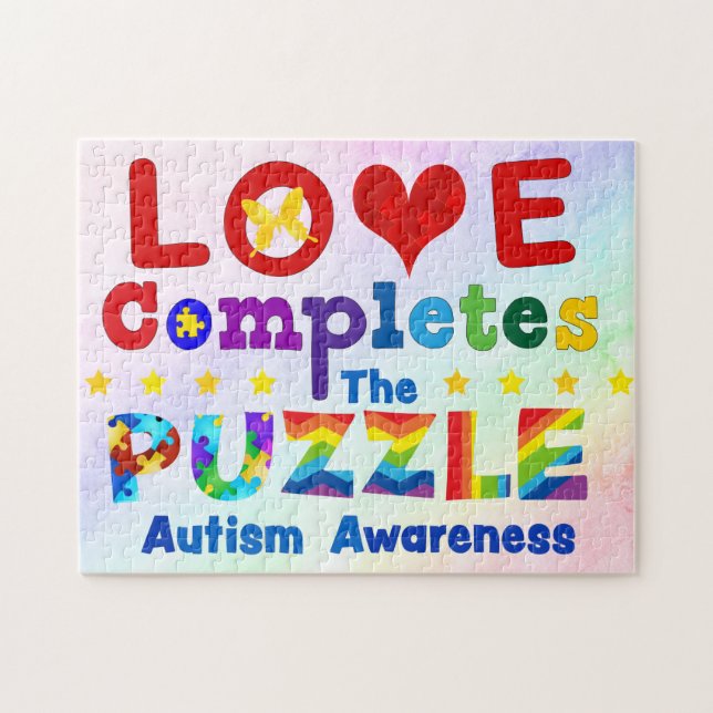 Love Completes the Puzzle (Horizontal)