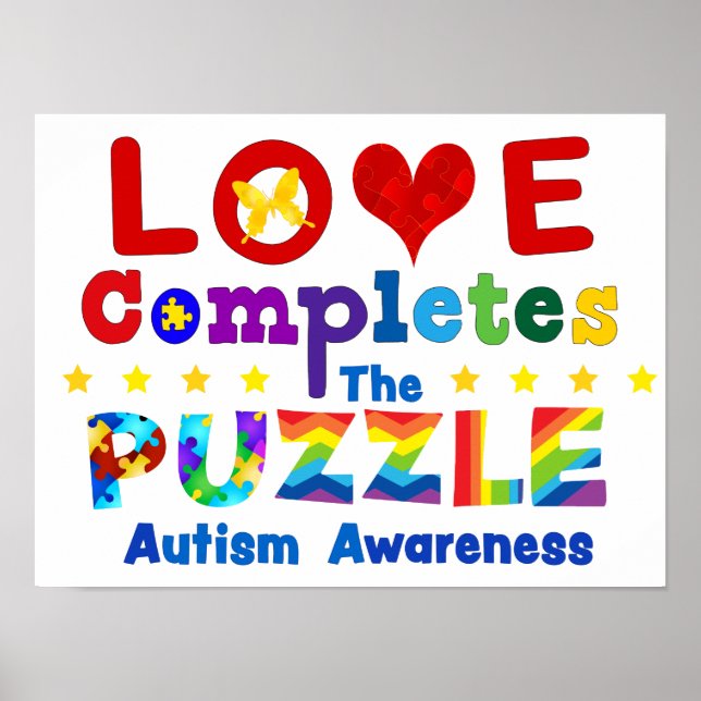 Love Completes the Puzzle Poster (Front)