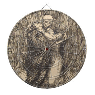 Love Consecrated (by Paul-Albert Besnard) Dartboard