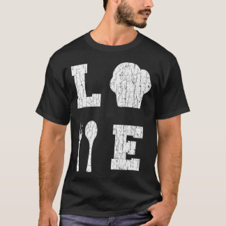 Love Cooking Funny Cook Chef Graphic T-Shirt