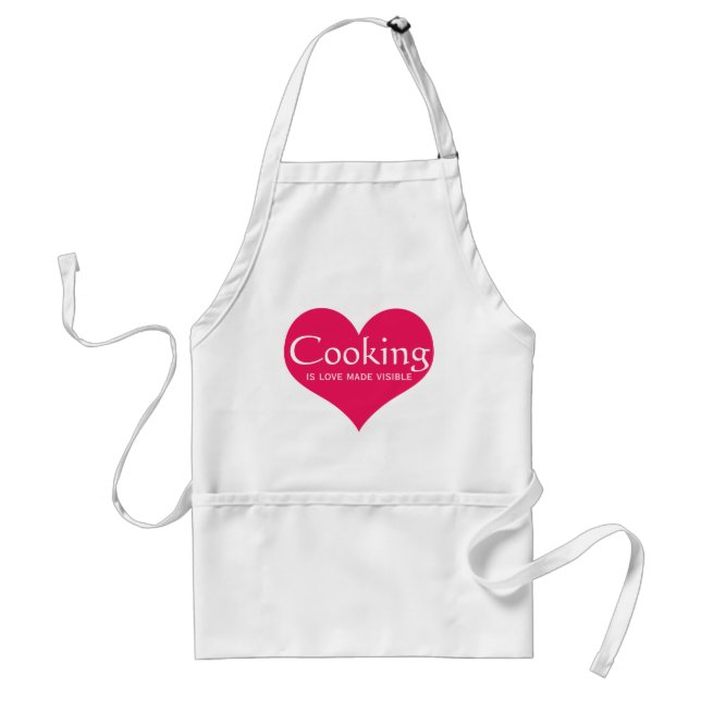 Love Cooking Quote for the Cook Standard Apron (Front)