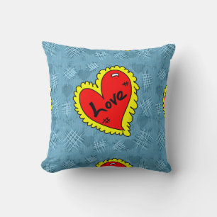 love corazon throw pillow