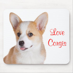 Love Corgis Mousepad