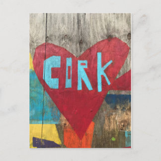 Love Cork Ireland Post Card