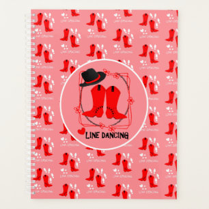 Love Country Line Dancing Planner