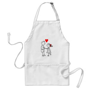 Love Couple Apron