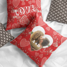 Love couple photo heart modern personalized