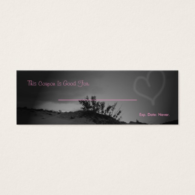 Love Coupon (Front)