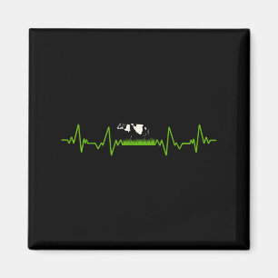 Love Cow Valve EKG Heartbeat Heart Patient Moo Magnet