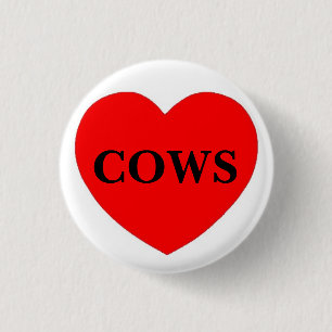 Love Cows Button