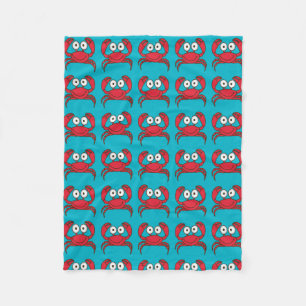 Love Crab Fleece Blanket