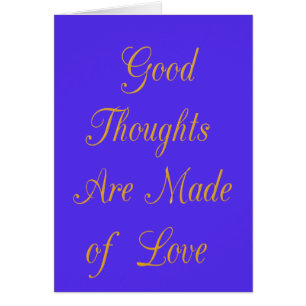Love Create Your Own Good Thoughts