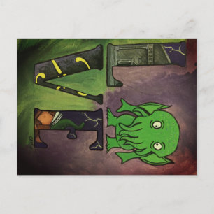 Love Cthulhu postcard