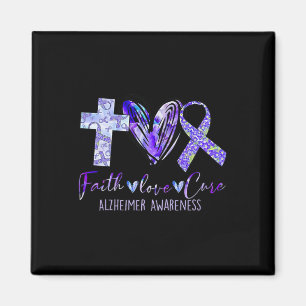 Love Cure Alzheimerheimer Magnet