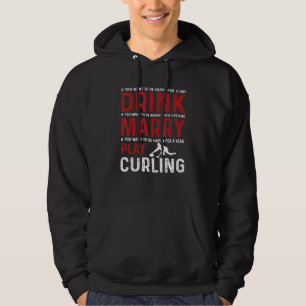 Love Curling Team Hoodie