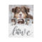 Love Custom Dog Photo Collage