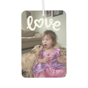 Love Custom Photo Gift Air Freshener