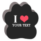 Love Custom Text Advertise Vehicle Small Business
