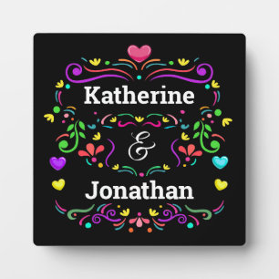 Love Customized Tabletop Easel Plaque