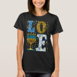 Love Cute Hanukkah Leopard Menorah Pajama Matching T-Shirt<br><div class="desc">Love Cute Hanukkah Leopard Menorah Pajama Matching Family 2</div>