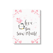 Love - Cute Kids Penguin Personalized