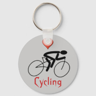 Love Cycling Keychain