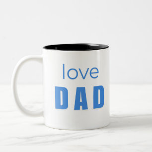 Love Dad Baby Boy mug