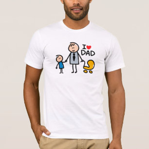 Love Daddy print T-Shirt