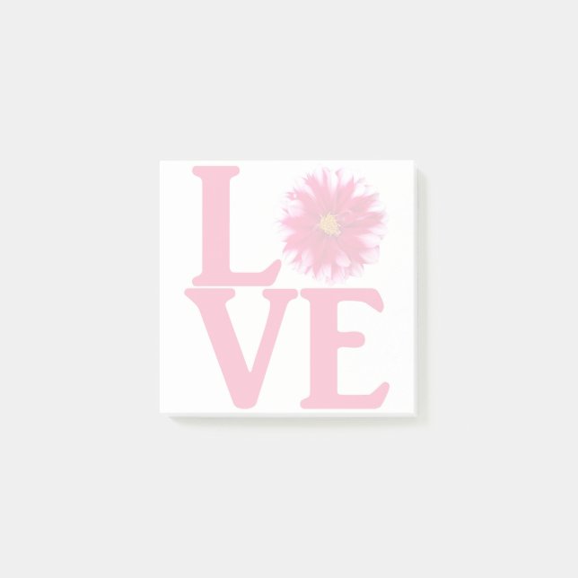 Love Dahlia Classic Post-it Notes (Front)