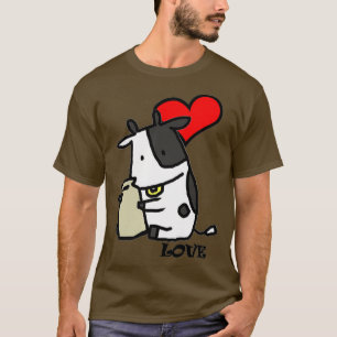 Love Dairy Cow Farming Premium T-Shirt