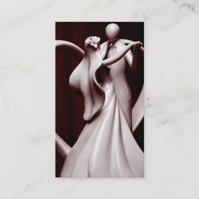 love dance business card (Front)