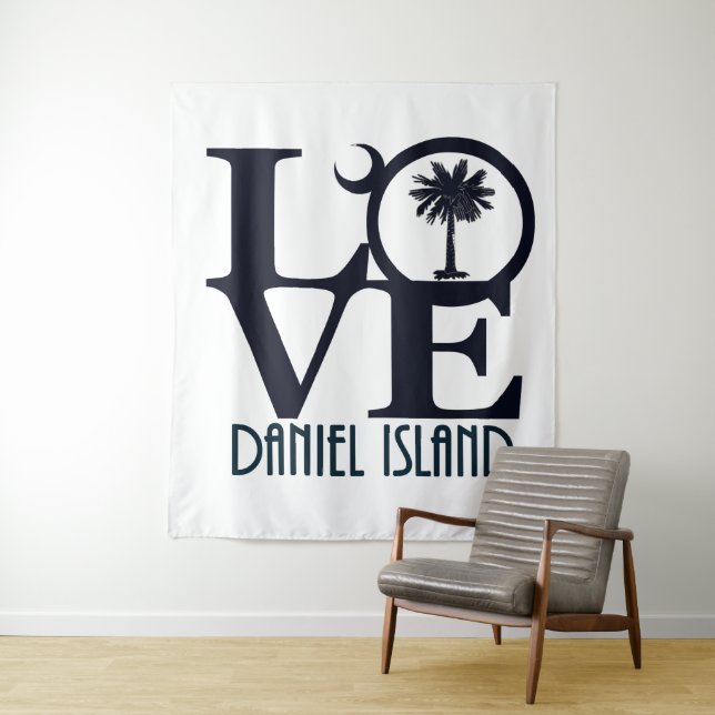 LOVE Daniel Island Tapestry (In Situ)