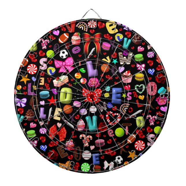 Love Dartboard (Front)