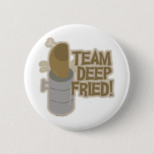 Love Deep Fried Turkey Thanksgiving Food 2 Inch Round Button