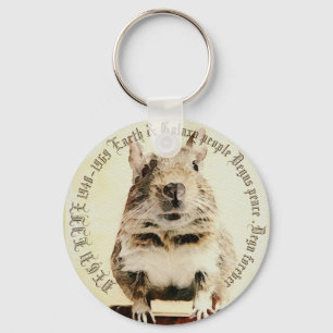 [ LOVE♡DEGU LIFE ] Peace Degou Accessory Keychai Keychain