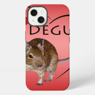 Love Degus iPad Case (Pink/Red)