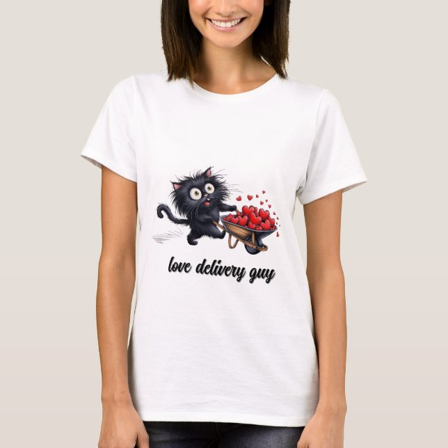 love delivery guy T-Shirt (Front)