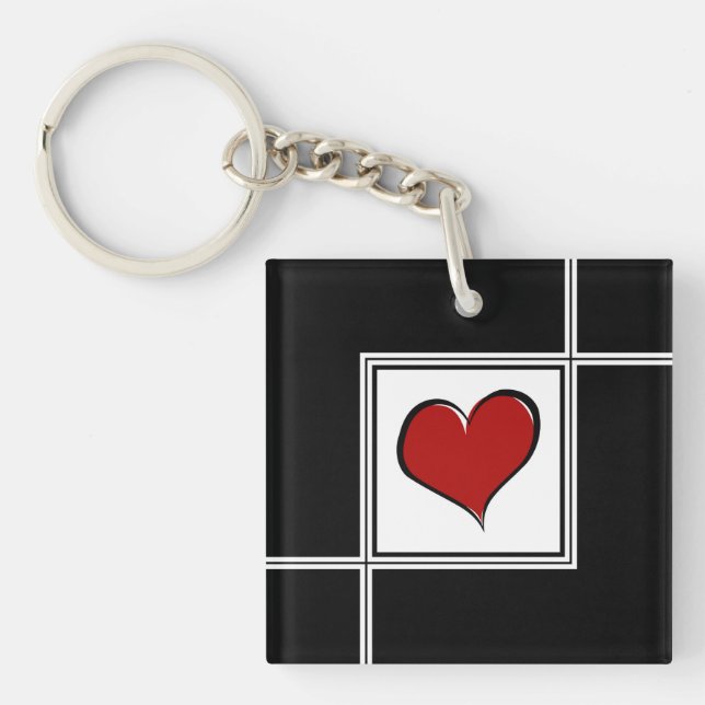Love design keychain (Front)